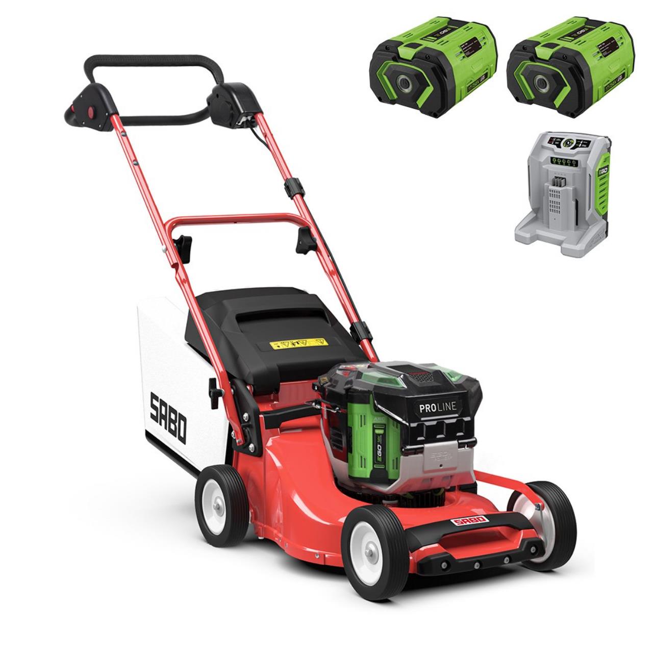 Akku-Rasenmäher 43-PRO E PUSH - Aktions-Set - inkl. Akku und Ladegerät