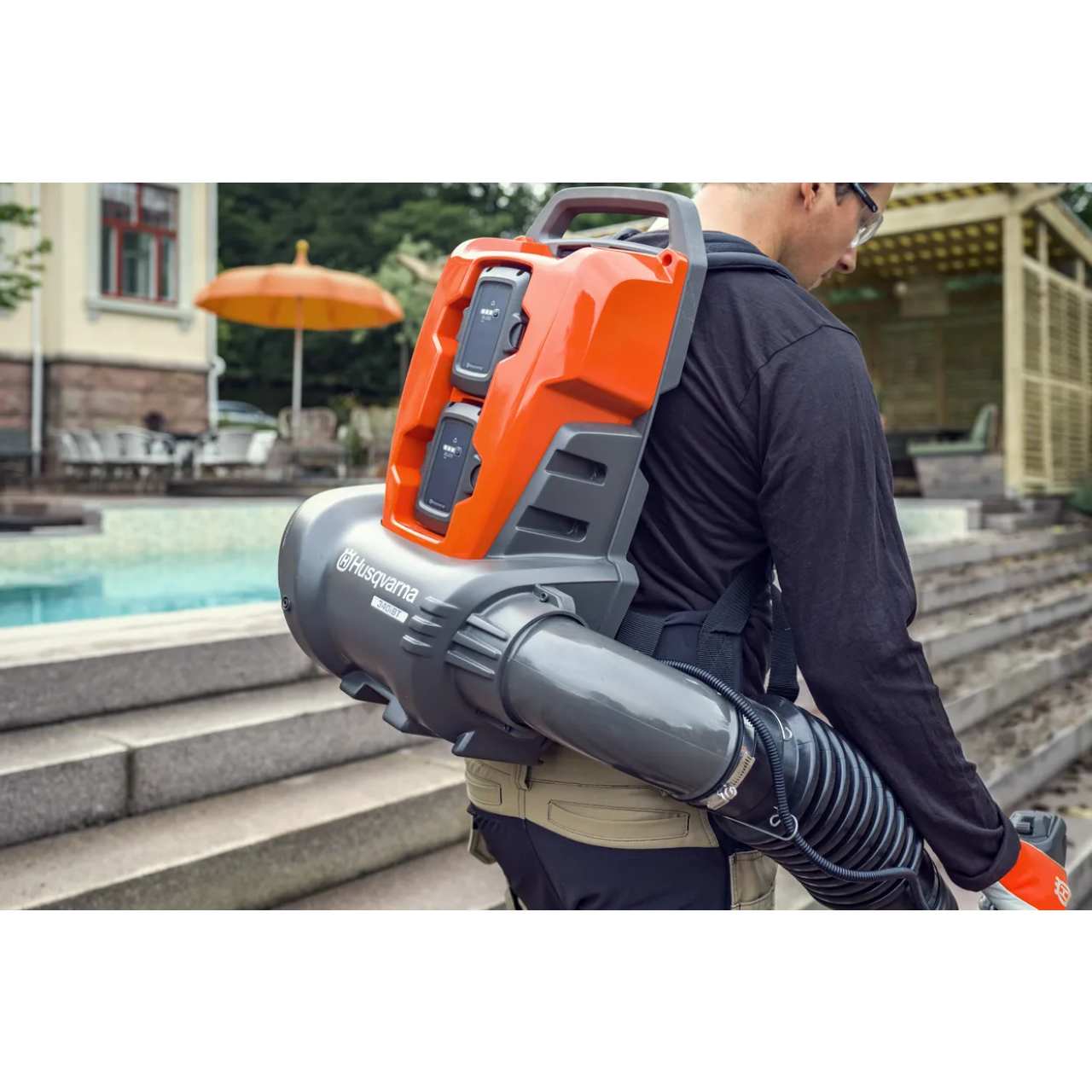 Husqvarna AkkuLaubbläser 340iBT Grundgerät ohne Akku und Ladegerät