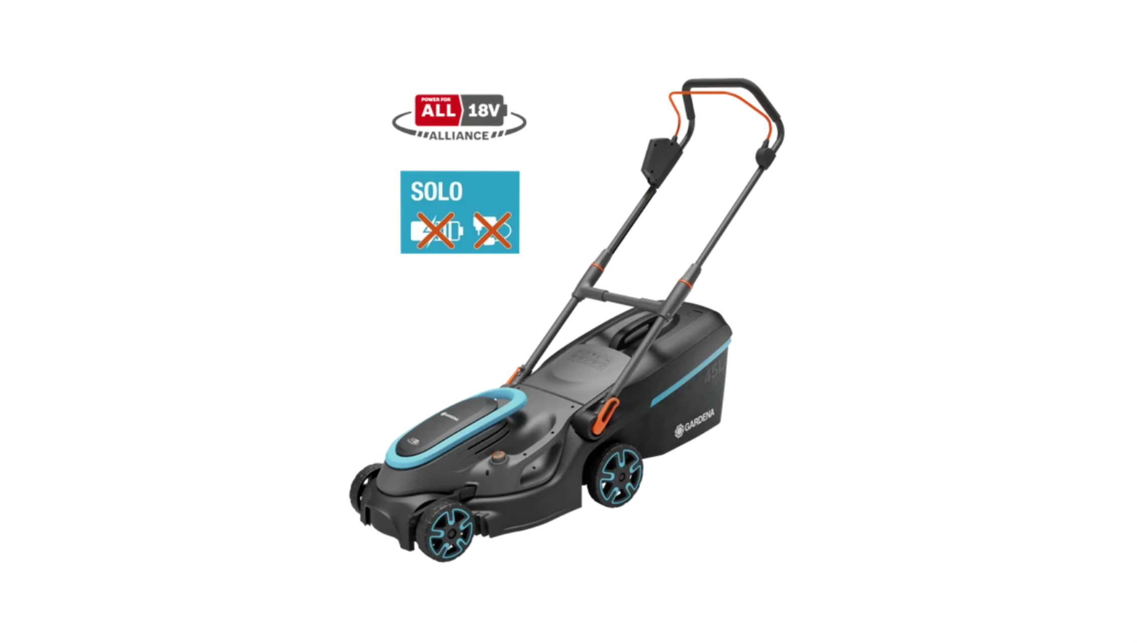 Akku-Rasenmäher PowerMax 37/36V P4A solo - Grundgerät ohne Akku und Ladegerät