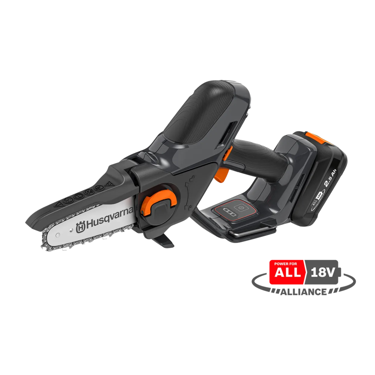 43413_Husqvarna_970621304 Akku-Astsäge Aspire P5-P4A Set - inkl. Akku und Ladegerät