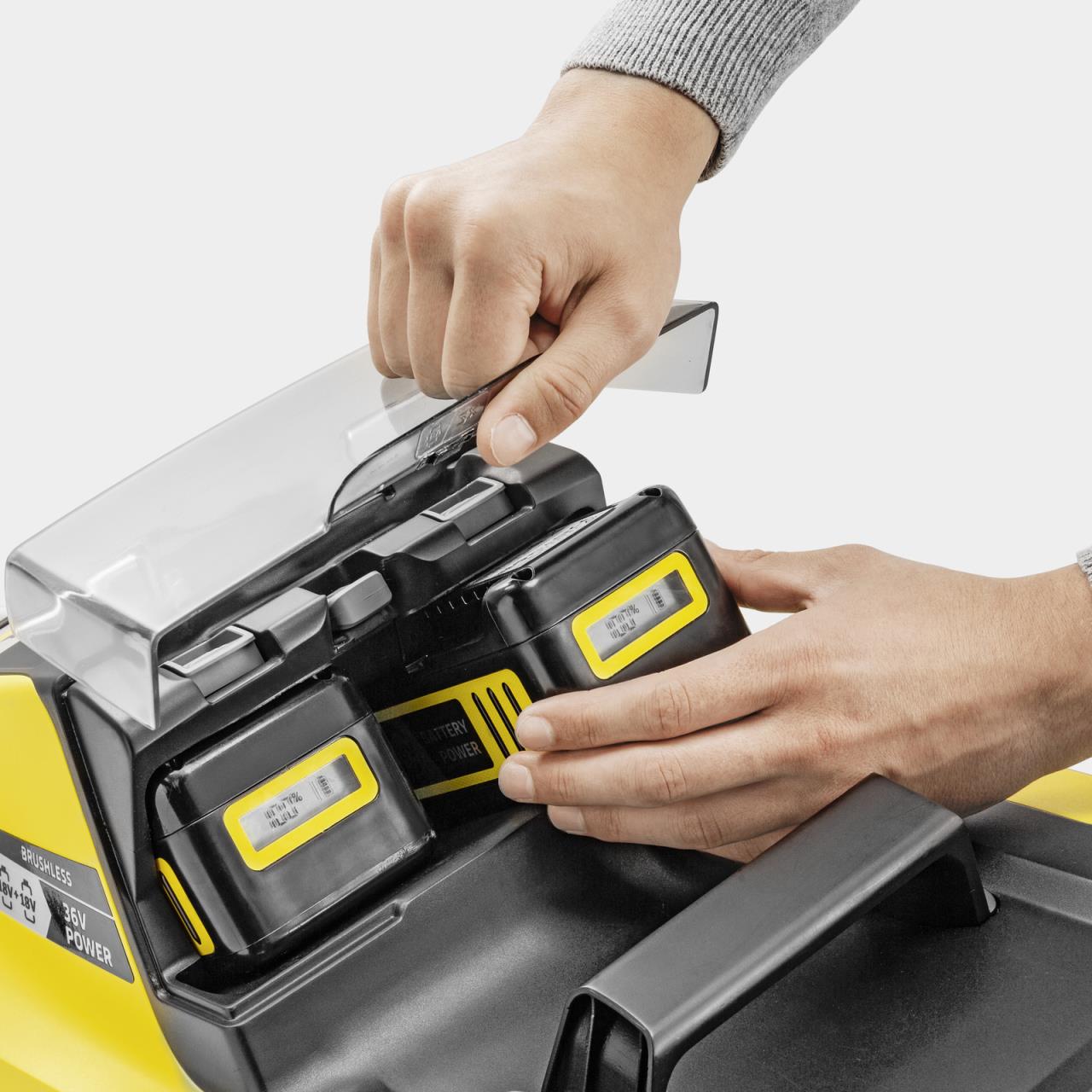 Akku-Rasenmäher LMO 4-18 Dual Battery Set - inkl. Akku und Ladegerät