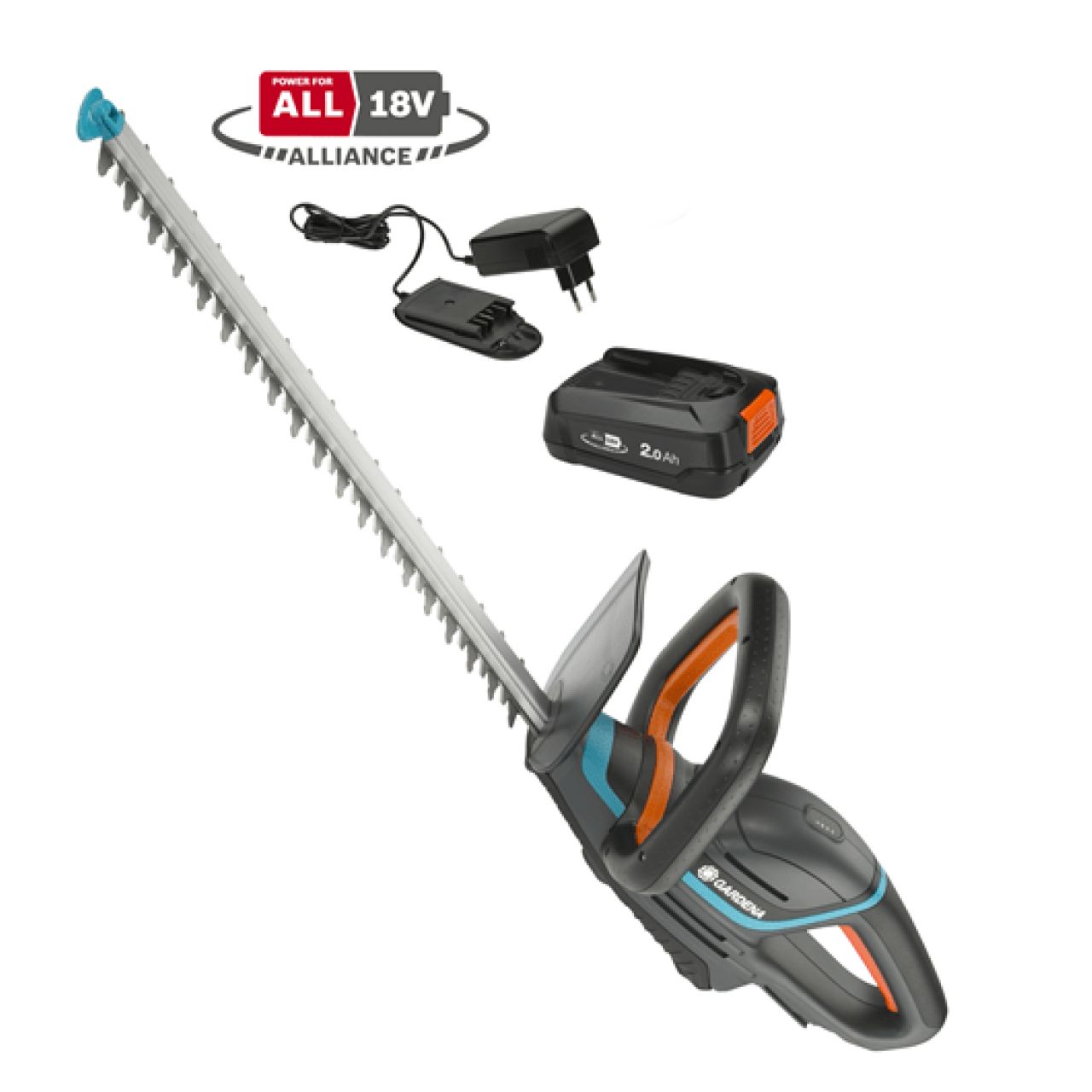 Gardena AkkuHeckenschere ComfortCut 50/18VP4A Set inkl. Akku und
